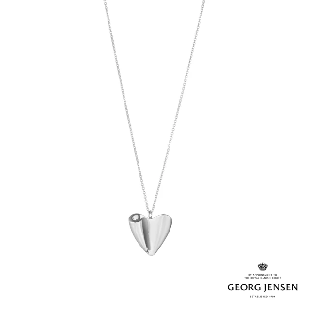 Georg Jensen 官方旗艦店 2024 HEART 項鍊(純銀)