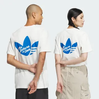 【adidas 愛迪達】V-DAY 短袖上衣 男/女 - Originals JM7292