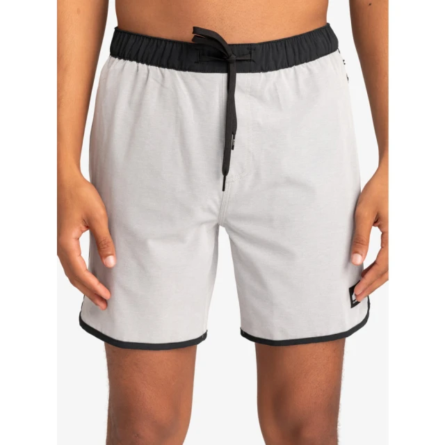 Quiksilver 男款-OMNI SCALLOP SHORT 17NB 水陸浪遊褲-灰色(EQYHY03868241-90)