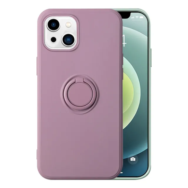 IPhone 14 手機殼 6.1吋 防摔加厚第二代磁吸指環支架手機保護殼保護套(IPhone 14 手機殼 保護套)