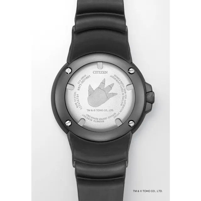 【CITIZEN 星辰】哥吉拉限量聯名錶PROMASTER光動能  禮物  手錶(BJ8056-01E)