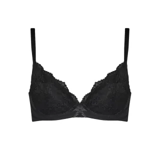 【曼黛瑪璉】法式香吻內衣  B-E罩杯(黑)