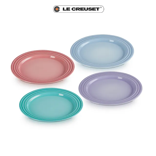 【Le Creuset】布列塔尼圓舞曲系列圓盤組17cm(4入)