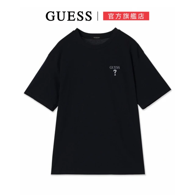 GUESS 變形蟲印花LOGO短T(三色任選)