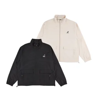 【KANGOL】袋鼠 中性風衣外套 64258420