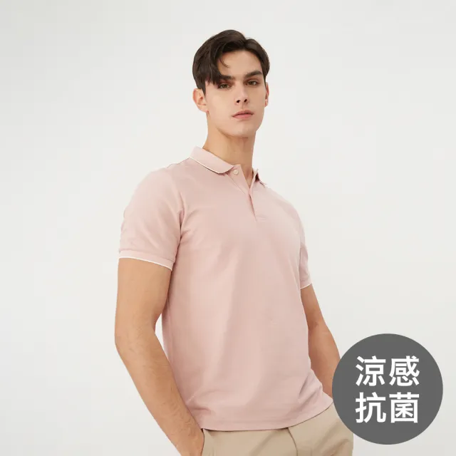 【GIORDANO 佐丹奴】男女裝 涼感抗菌POLO衫(多色任選)