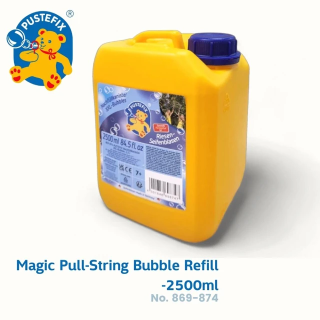 Pustefix 魔法拉繩泡泡專用補充液2500ml(869-874)