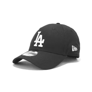 【NEW ERA】棒球帽 Essential MLB 黑白 940帽型 可調帽圍 洛杉磯道奇 LAD 老帽 帽子(NE70609994)