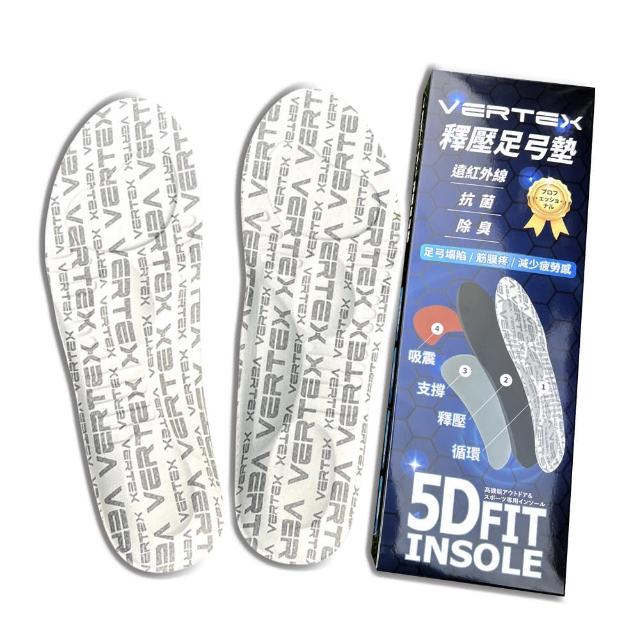 VERTEX科技足弓力學緩震除臭鞋墊2+1