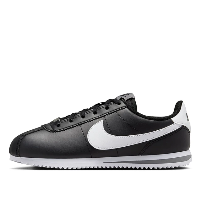 NIKE 耐吉 KIDS CORTEZ GS 女鞋 大童 休閒鞋 運動鞋 阿甘鞋 復古 黑白(DM0950001)