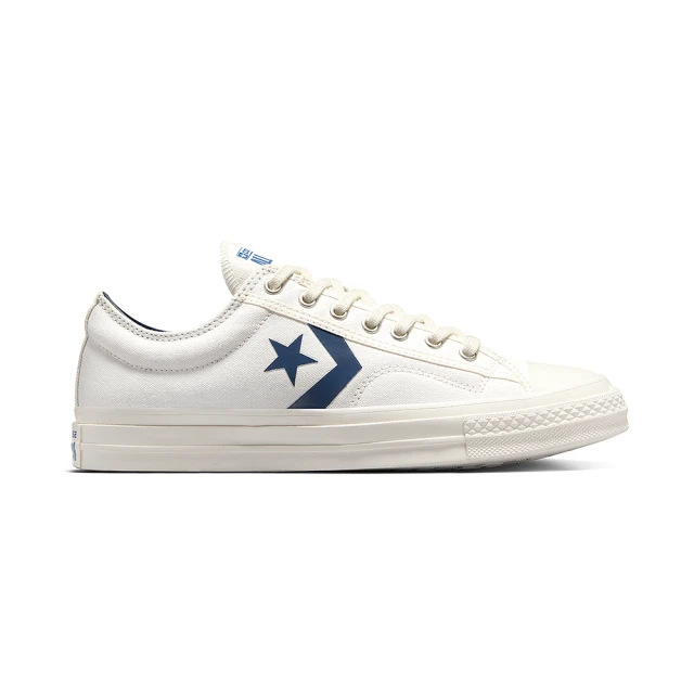 CONVERSE Star PLAYER 76 OX 男鞋 白藍色 復古 低筒 帆布鞋 休閒鞋 A08539C