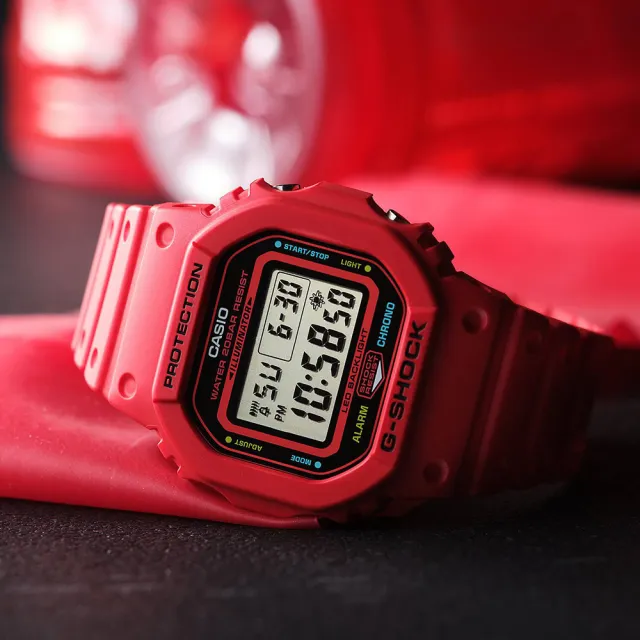 【CASIO 卡西歐】G-SHOCK 致敬運動員 方型手錶 電子錶 送禮 禮物 推薦(多款任選一款)