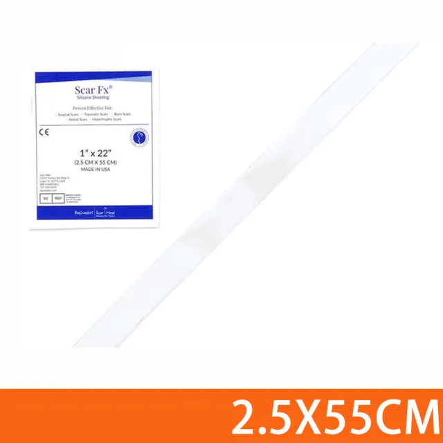 【Scar Heal】Scar Fx疤痕護理矽膠片 2.5x55cm(美國原裝進口)