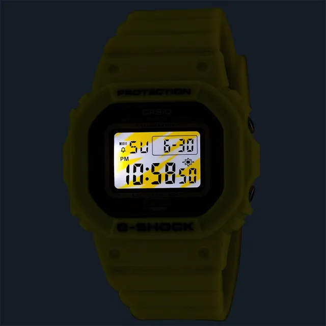 【CASIO 卡西歐】G-SHOCK 致敬運動員 方型手錶 女錶 電子錶 送禮 禮物 推薦(GMD-S5600EP-9)