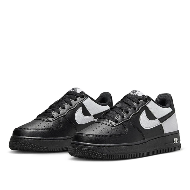 NIKE 耐吉 AIR FORCE 1 NN GS 大童鞋 女 陰陽配色 休閒鞋 女 穿搭 運動(HF9096-001 ∞)