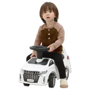 【日本兒童車品牌A-KIDS】兒童滑步車 TOYOTA ALPHARD(滑步車 滑行車 四輪車 騎乘玩具 學步車)