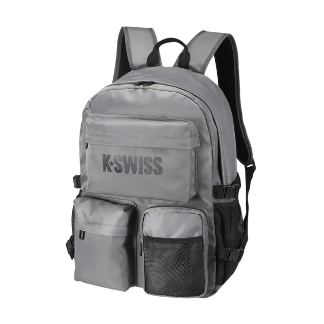 【K-SWISS】運動後背包 Active Backpack-灰綠(BG305-027)