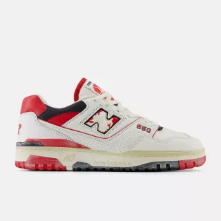 【NEW BALANCE】VIP限定 NB 550 復古運動鞋 男鞋 女鞋 休閒鞋 紅白色(BB550VGA-D)