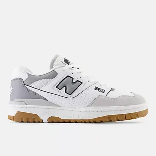 【NEW BALANCE】VIP限定 NB 550 復古休閒鞋 復古鞋 休閒 運動鞋 情侶鞋 男鞋 女鞋 白灰(BB550ESC-D)