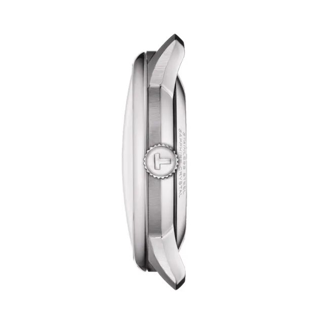 【TISSOT 天梭】杜魯爾 鏤空版80小時動力機械錶-39mm 錶 生日禮 送禮(T1398361626100)