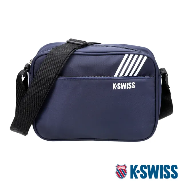 【K-SWISS】運動斜背包 Shoulder Bag-藍(BG359-426)