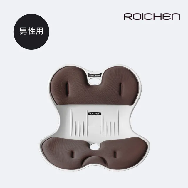 【Roichen】韓國 減壓舒適護脊坐墊/椅墊/和室椅 1入(成人及35Kg以上兒童適用 護腰 美姿 靠墊)