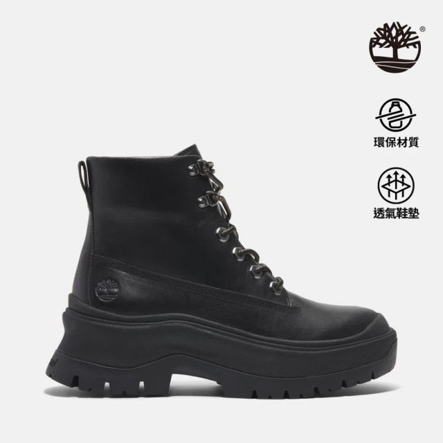 Timberland 女款黑色中筒休閒靴(A295JW02)