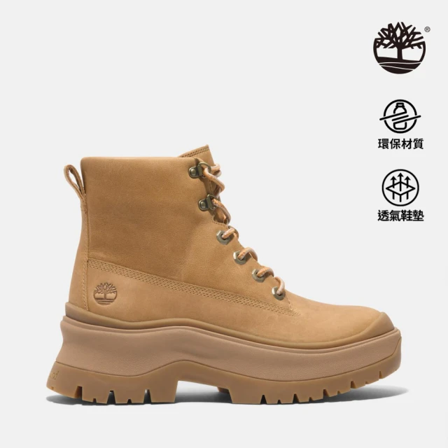 Timberland 女款黑色防水中筒休閒靴(2339800