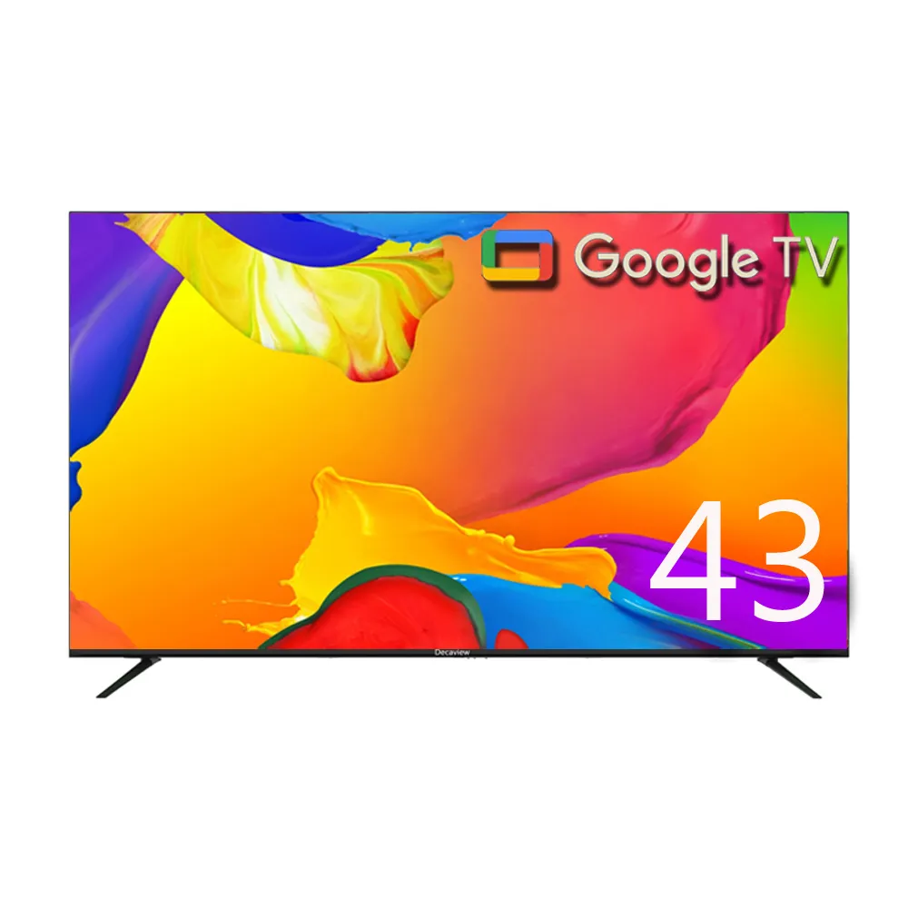 【DECAMAX】43吋 FHD Google TV 智慧聯網液晶(DMG-43GTV)