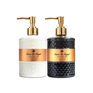 【S.D.R.】土耳其奢華珍珠洗手乳500ml(兩款任選-木質香/香草香)