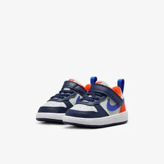 【NIKE 耐吉】運動鞋 童鞋 小童 兒童 COURT BOROUGH LOW RECRAFT TD 白藍 DV5458-401