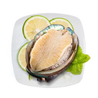 【心鮮】極品熟凍帶殼鮑魚2件禮盒組(30顆/1kg/盒)