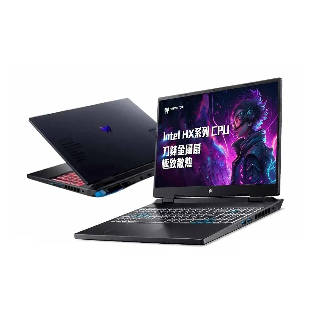 【Acer 宏碁】16吋13代i7獨顯RTX電競筆電(Predator/i7-13700HX/16G/512G SSD/RTX4060/W11/PHN16-71-79C7)