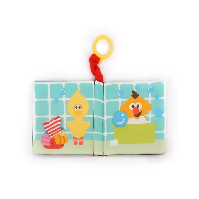 【K’s Kids 奇智奇思】芝麻街布書 - 躲貓貓(寶寶布書/低幼/互動/遊戲書)