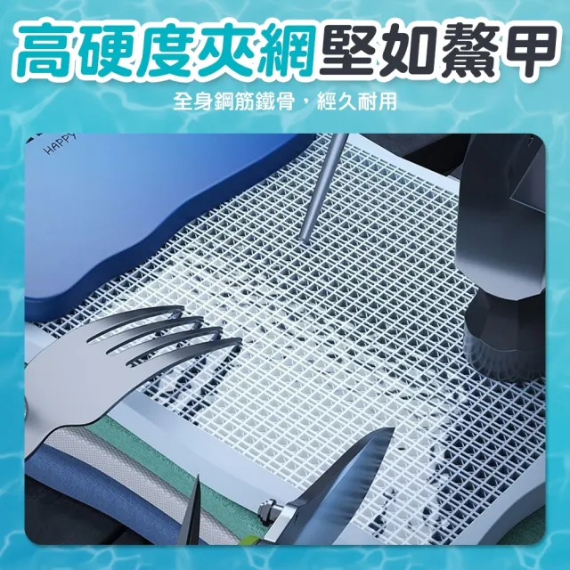 【Zhuyin】二代免充氣鋼架款 折疊游泳池 2.1米(附豪華戲水組 兒童戲水池 摺疊泳池 家庭水池 儲水桶)