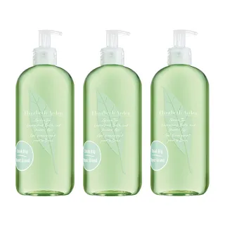 【Elizabeth Arden 伊麗莎白雅頓】綠茶香水沐浴膠 500ml 3入組(國際航空版)