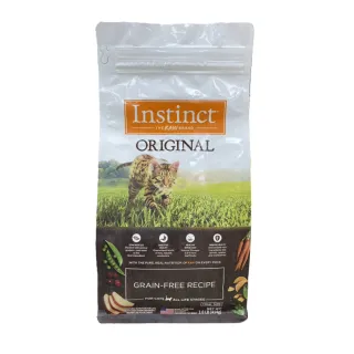 即期品【Instinct 原點】即期良品 雞肉無穀全貓配方1lb(WDJ 貓飼料 無穀飼料 不含麩質)