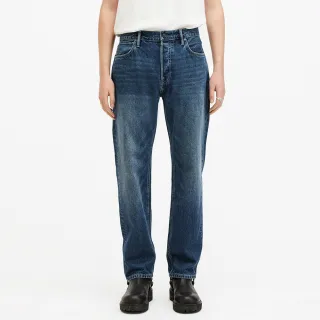 【ALLSAINTS】REID 中腰硬挺直筒牛仔褲-藍 M025EB(直筒版型- 30周年全新改版)