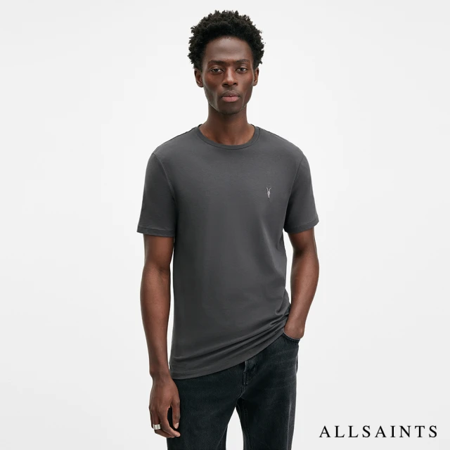 ALLSAINTS BRACE 純棉柔軟厚實公羊頭骨短袖T恤