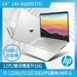 【HP 惠普】微軟365一年組★超品14 14s-dq5051TU 14吋輕薄筆電-星河銀(i5-1235U/16G/512G SSD/Win11)