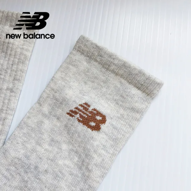 【NEW BALANCE】NB 中長棉襪_LAS33861AG_中性_灰色