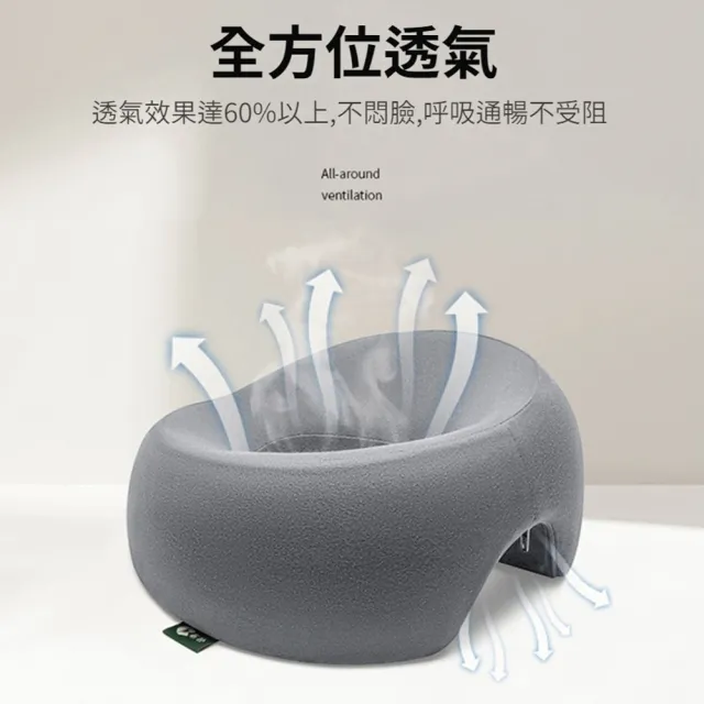 【SONYA】記憶棉鏤空美容院床按摩SPA趴枕 家用推拿枕頭 按摩頭枕 趴趴午睡枕