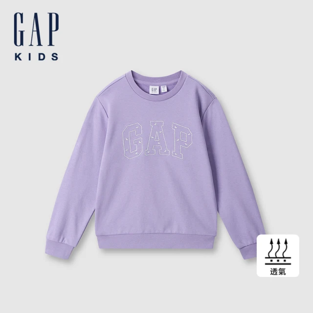 GAP 女童裝 鬆緊運動褲-粉色(716741)好評推薦