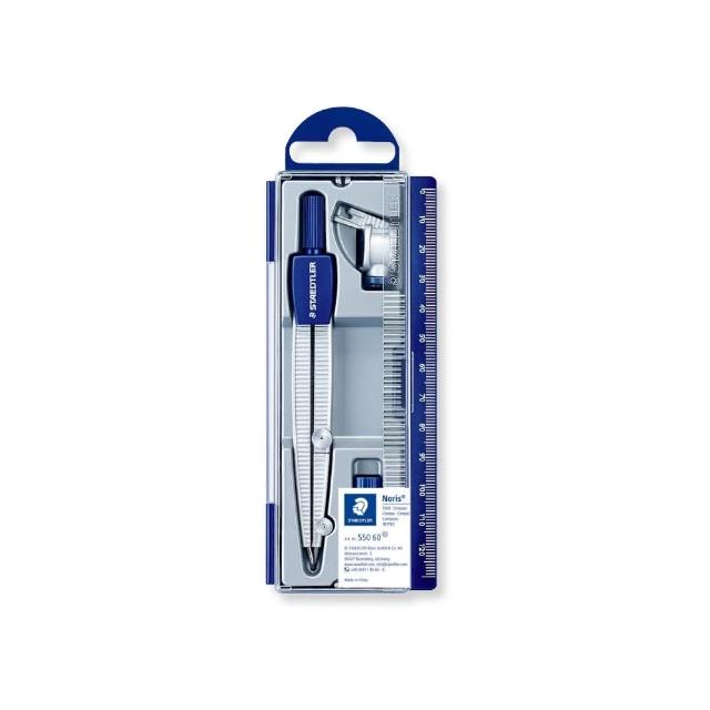 【STAEDTLER 施德樓】快樂學園 造型3品差替圓規組 MS550 60