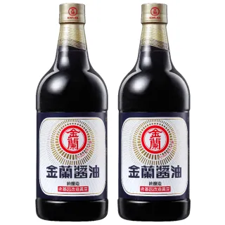 【金蘭食品】金蘭醬油1000ml x2入