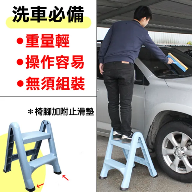 【生活King】強強折疊工作梯(耐重120kg)