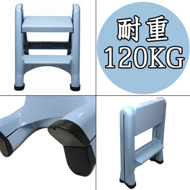 【生活King】強強折疊工作梯(耐重120kg)