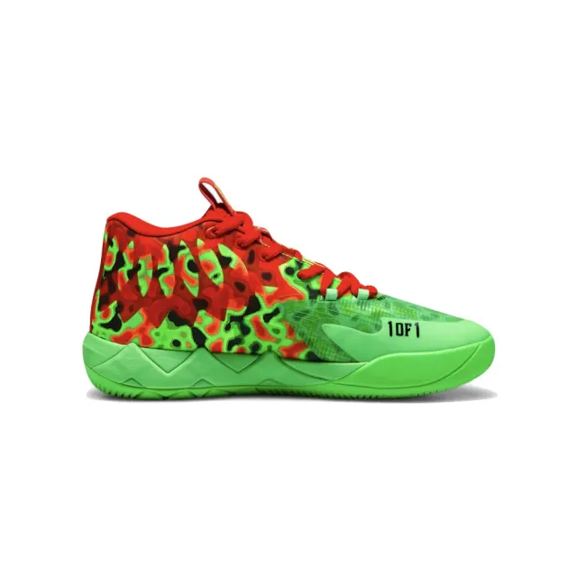 【PUMA】Puma LaMelo Ball MB.01 籃球鞋 螢光紅綠 310508-01(運動鞋 男鞋)