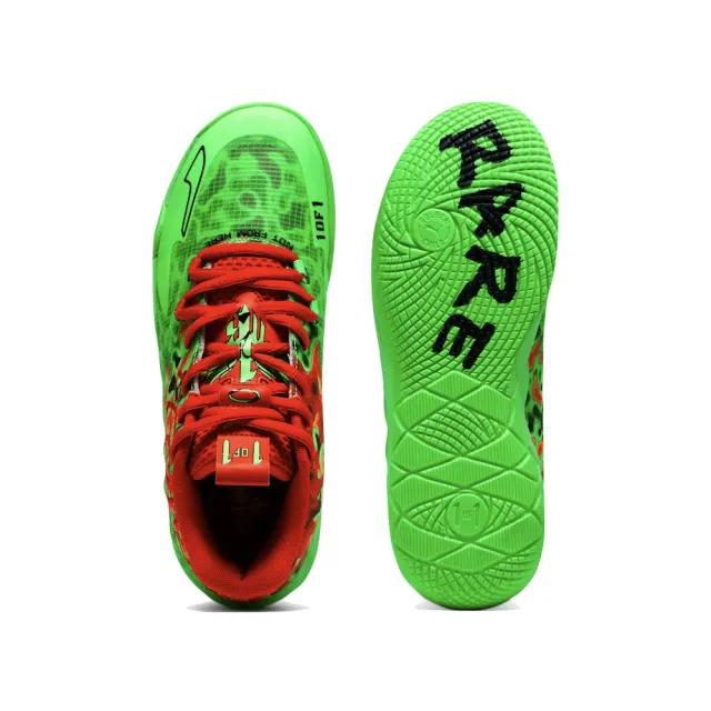 【PUMA】Puma LaMelo Ball MB.01 籃球鞋 螢光紅綠 310508-01(運動鞋 男鞋)