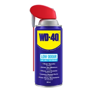 【WD40】低油味 多功能除銹潤滑劑附專利型活動噴嘴 300ml(WD40)